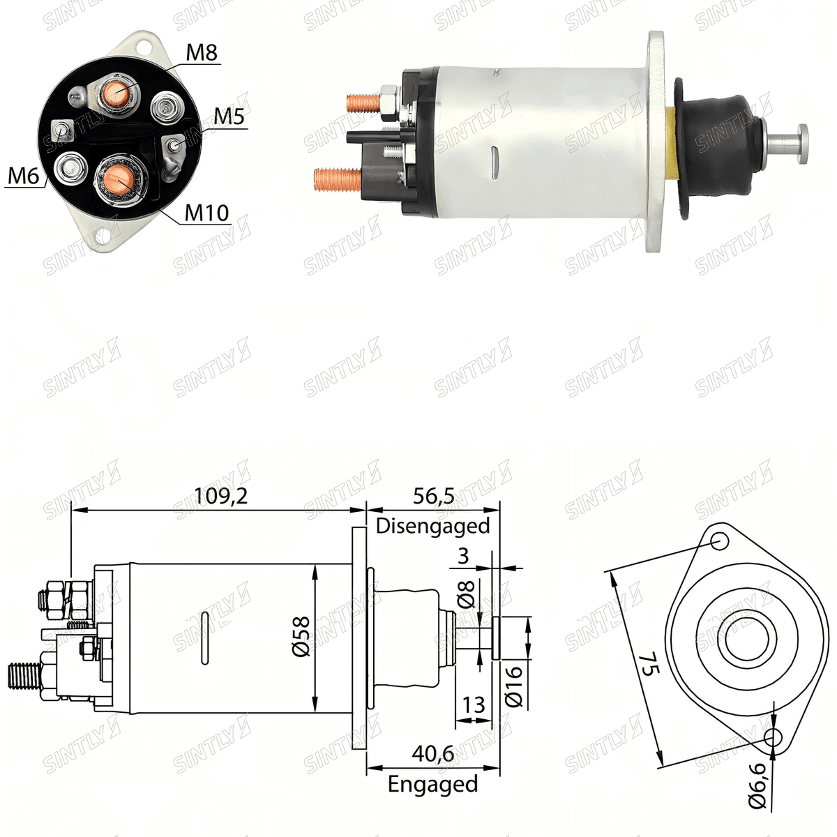 Starter Solenoid XTLSS817