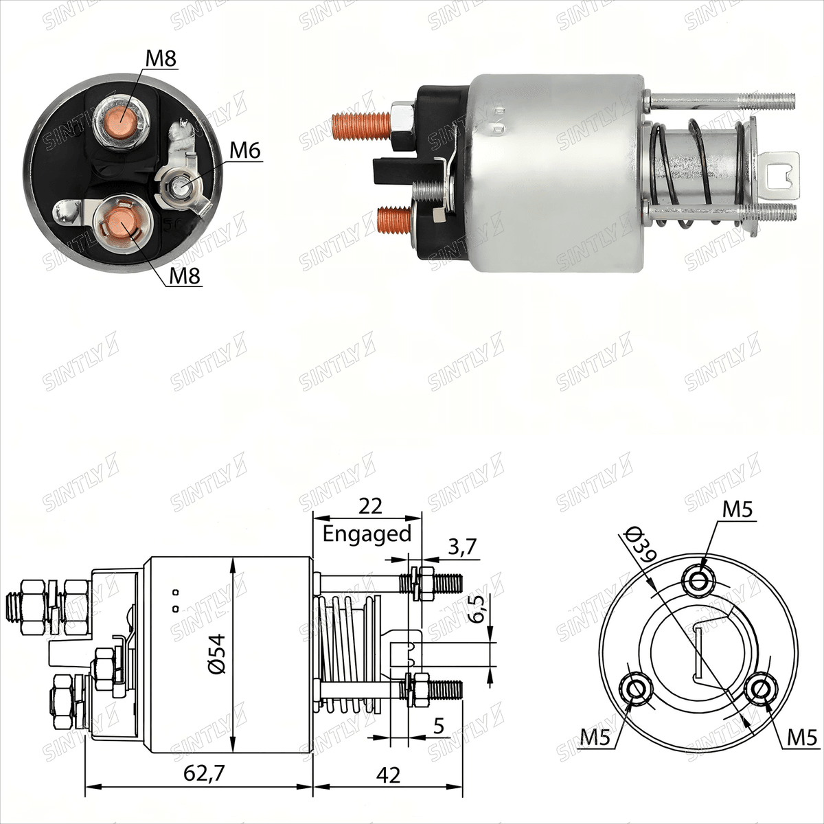 Starter Solenoid XTLSS2-595