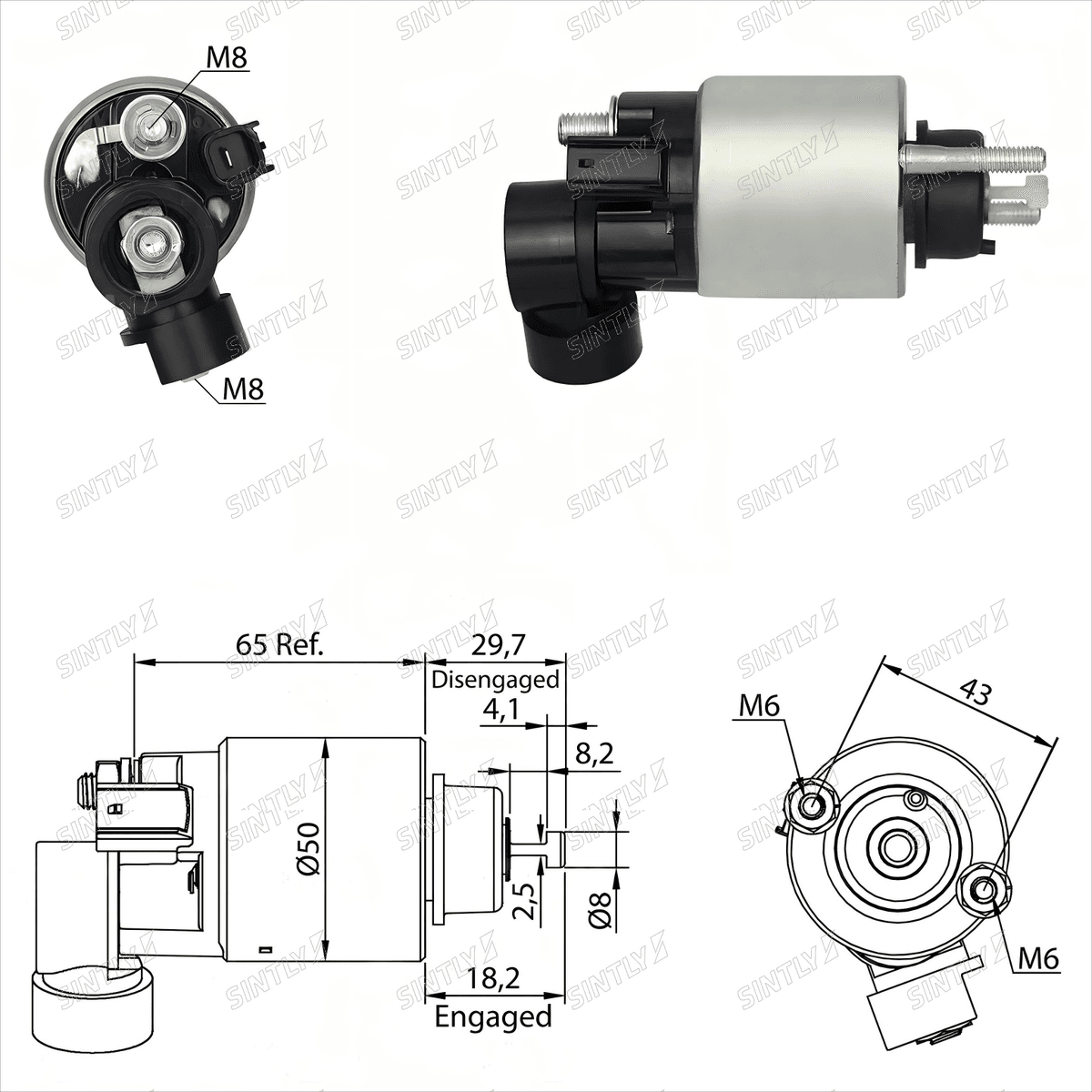 Starter Solenoid XTLSS1-705