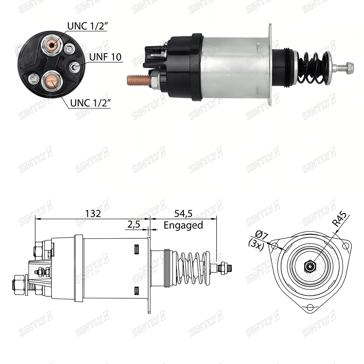 Starter Solenoid XTLSS353
