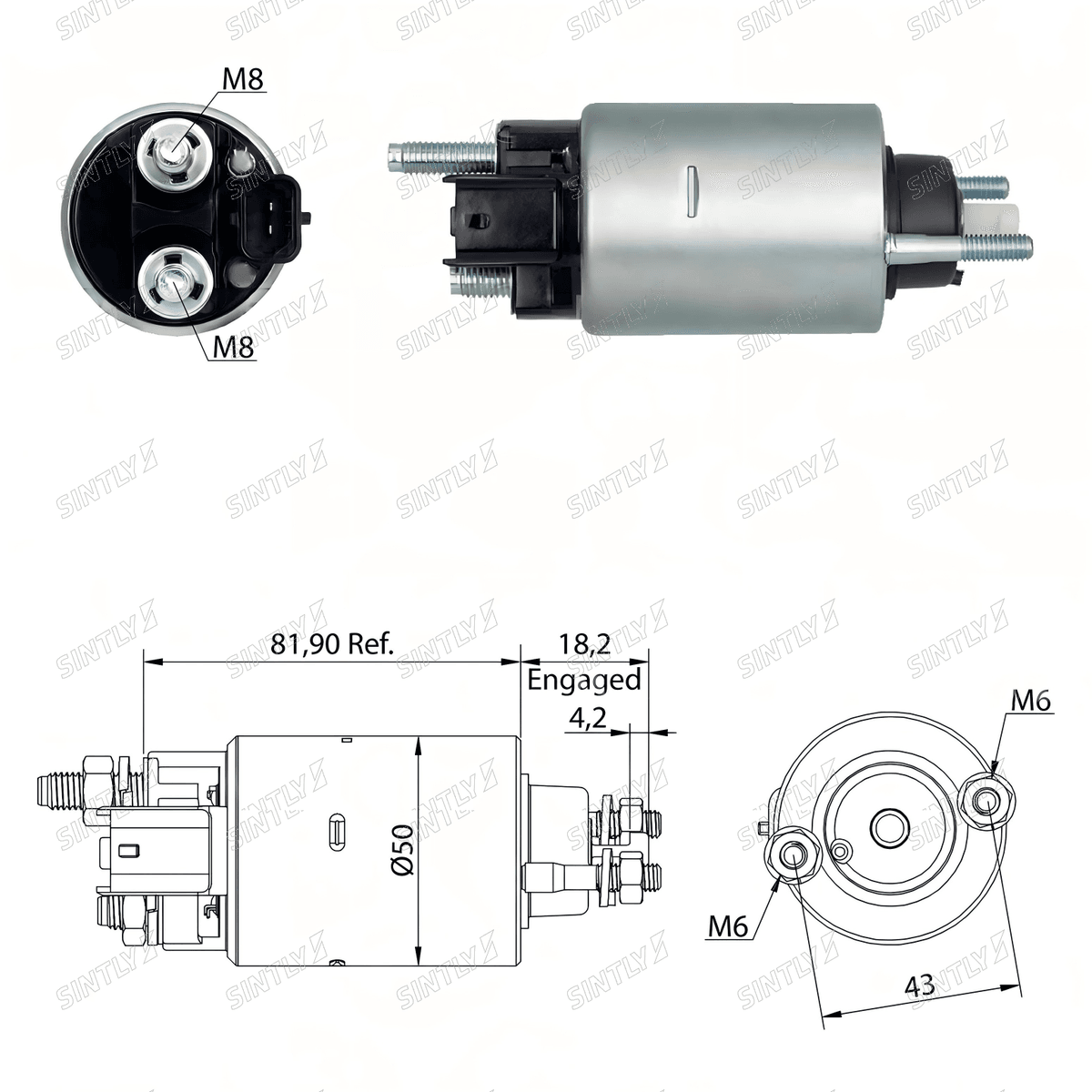 Starter Solenoid XTLSS669