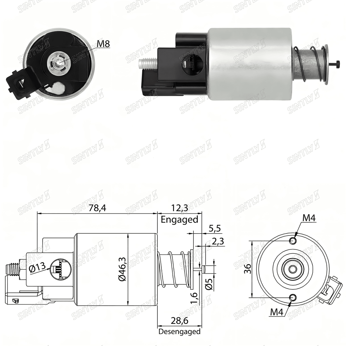 Starter Solenoid XTLSS7-665