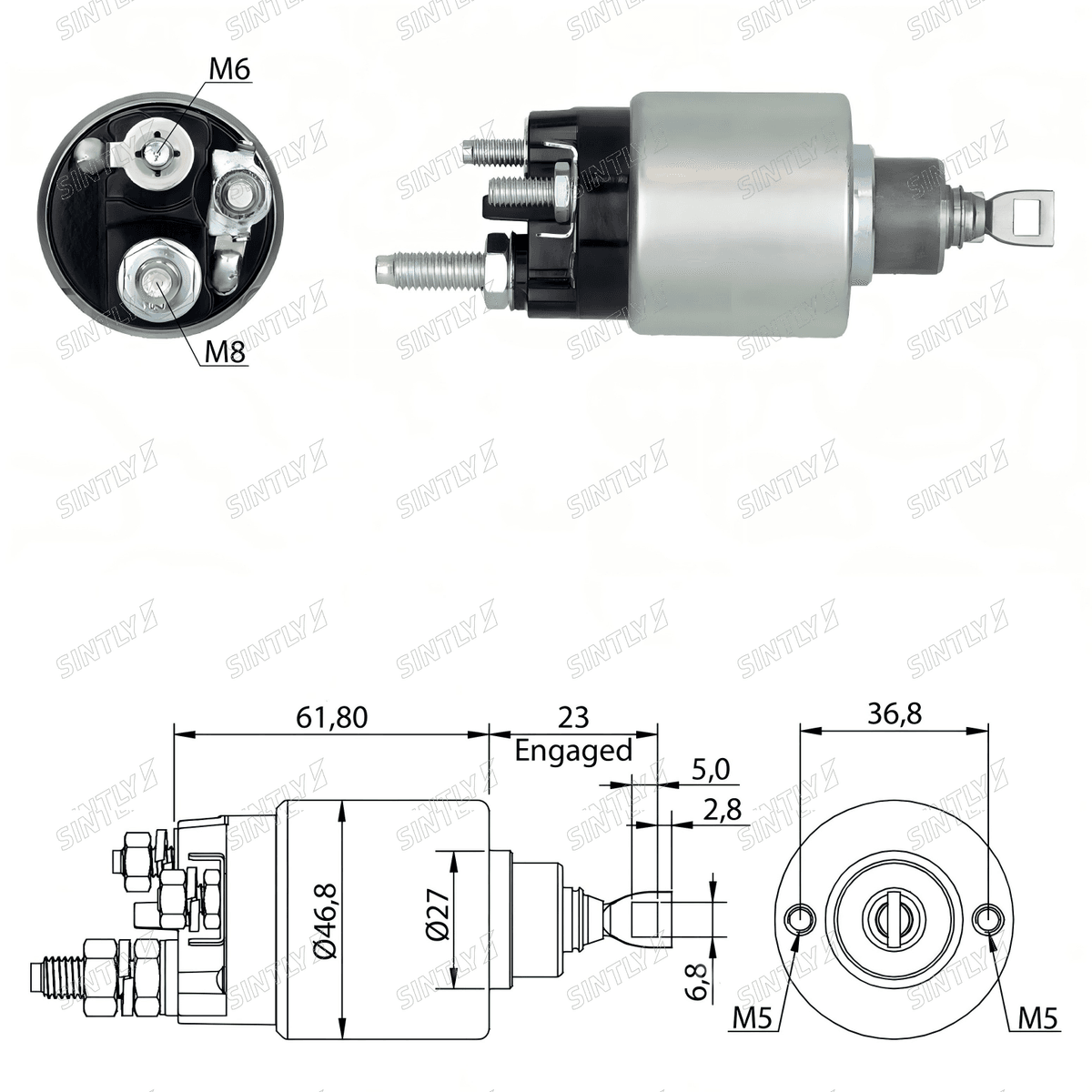 Starter Solenoid XTLSS281