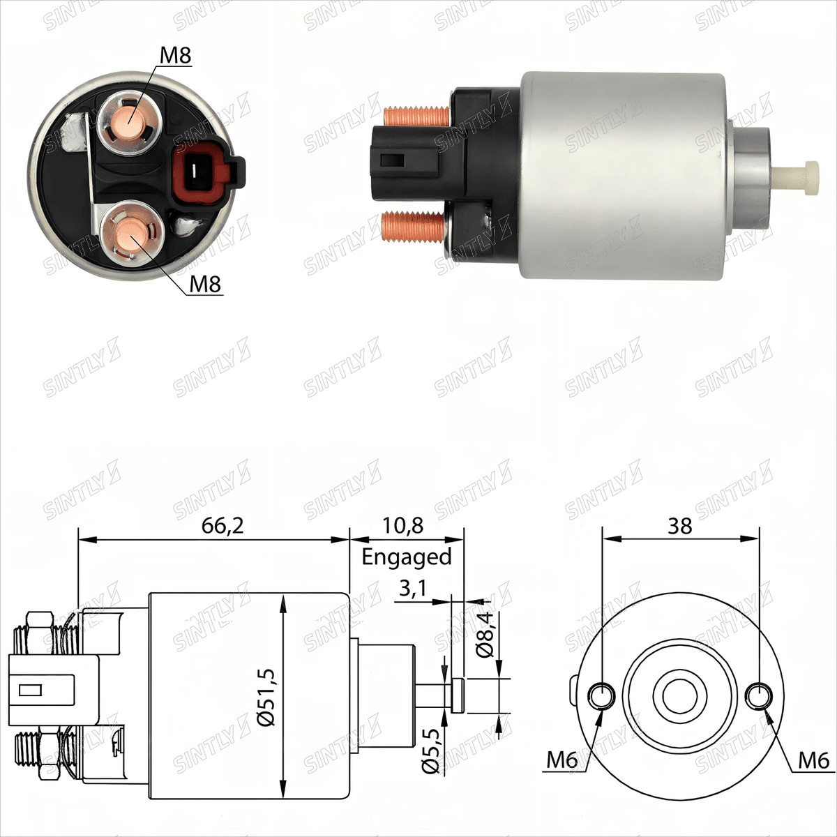 Starter Solenoid XTLSS2-995