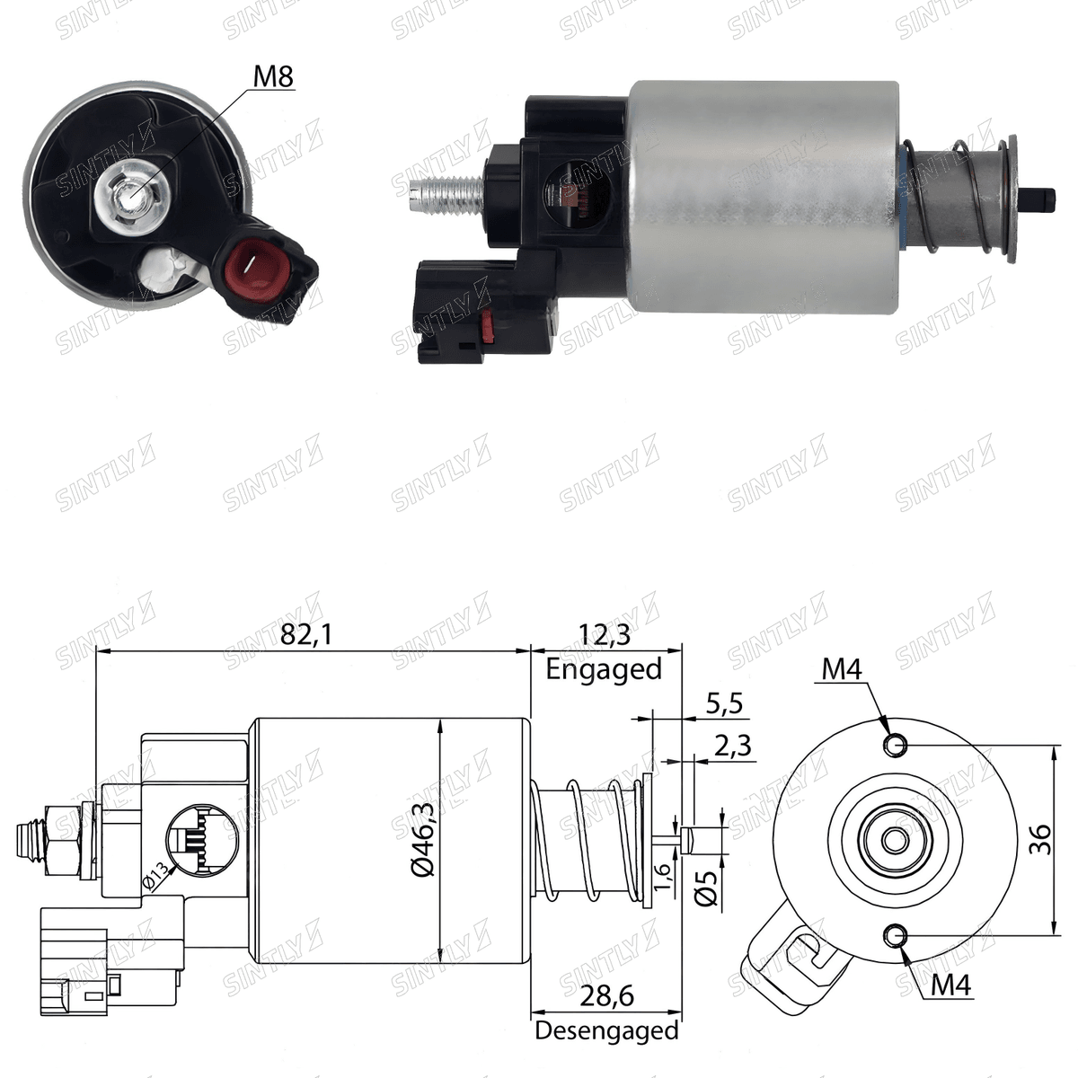 Starter Solenoid XTLSS8-665