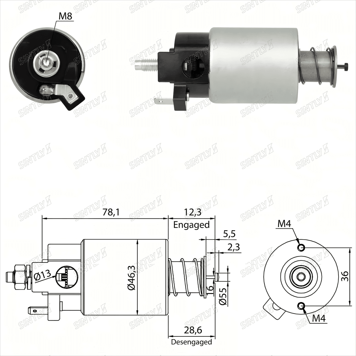 Starter Solenoid XTLSS1-665