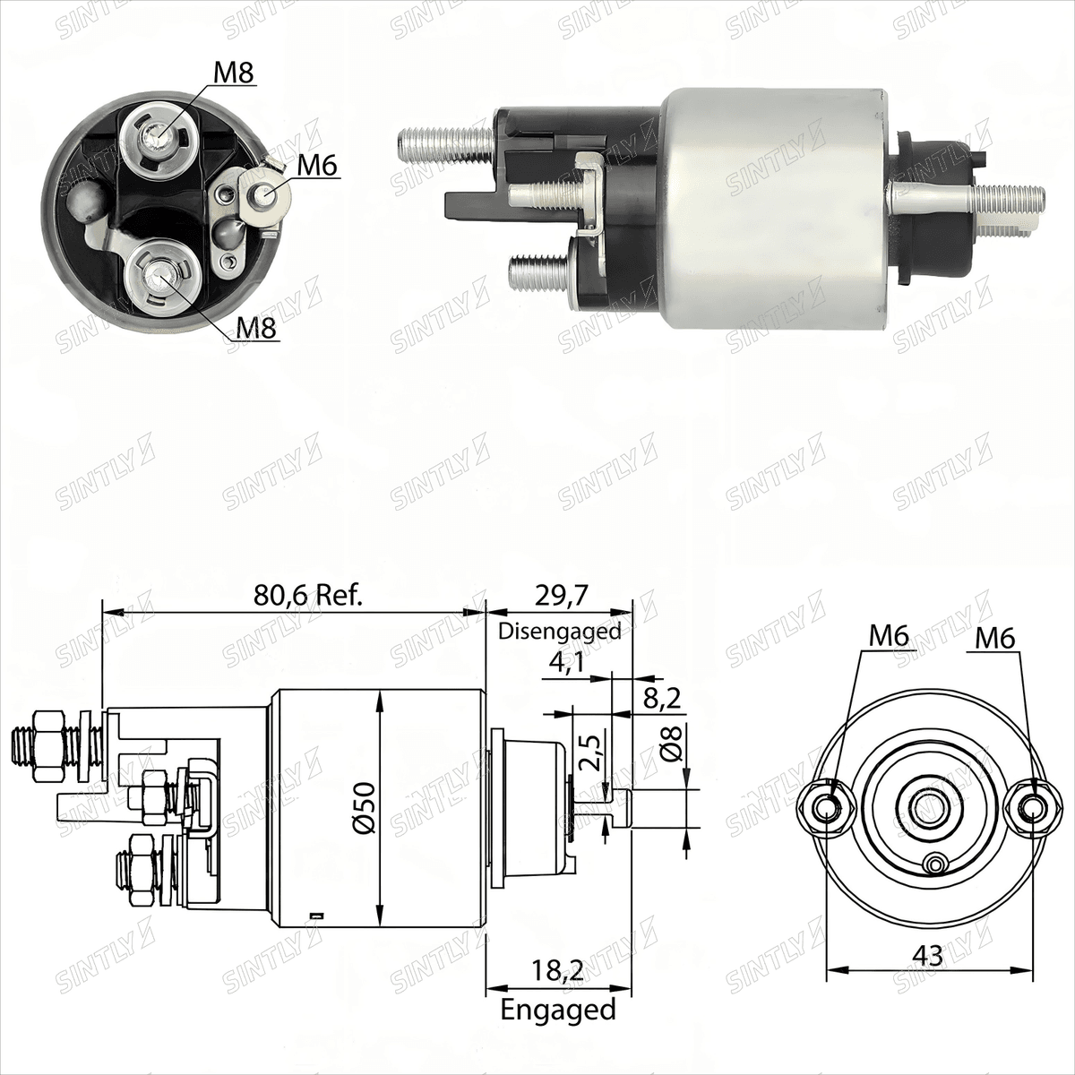 Starter Solenoid XTLSS2-708