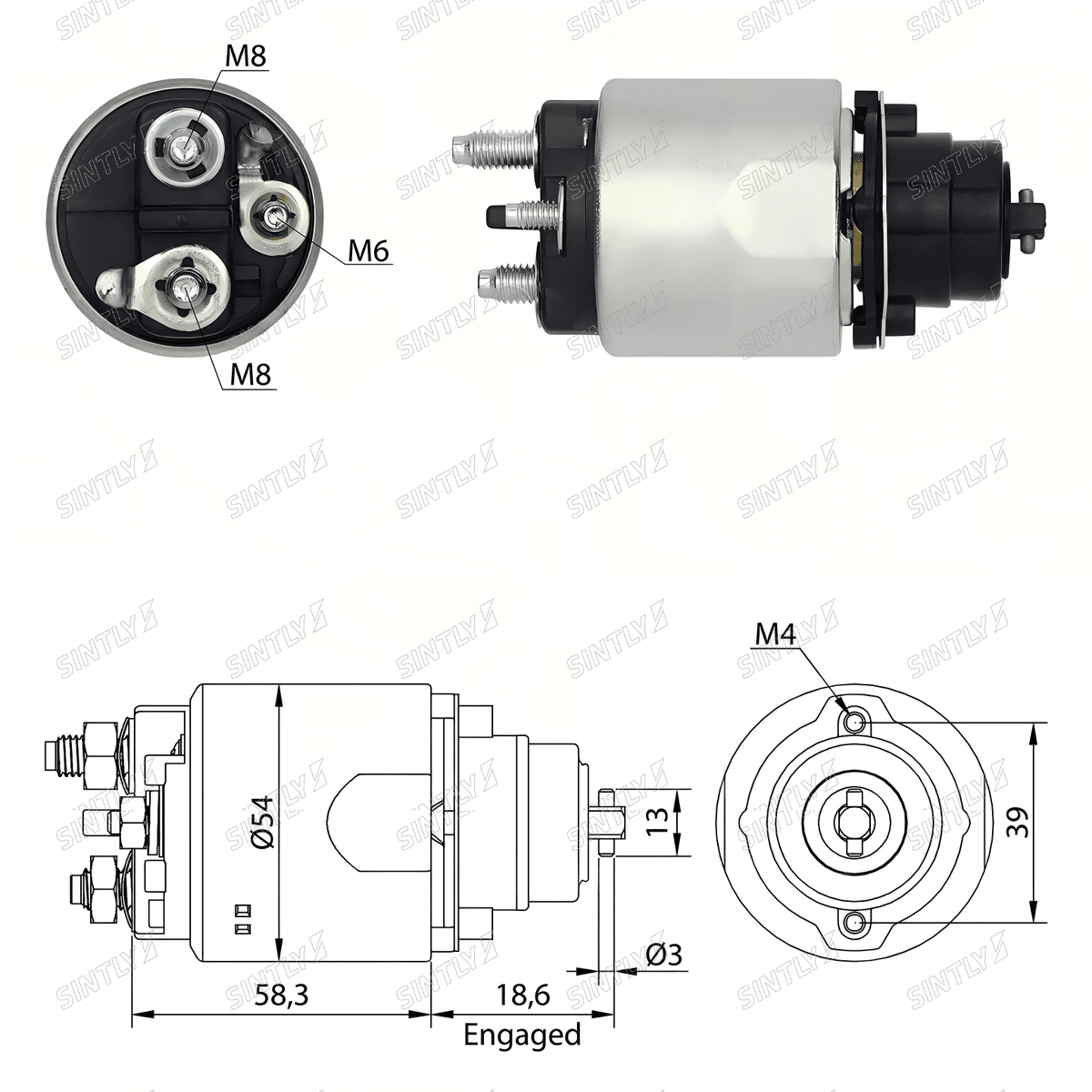 Starter Solenoid XTLSS7-494