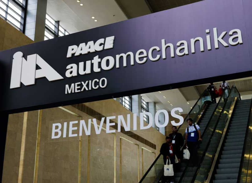 Welcome entrance at INA PAACE Automechanika Mexico 2026