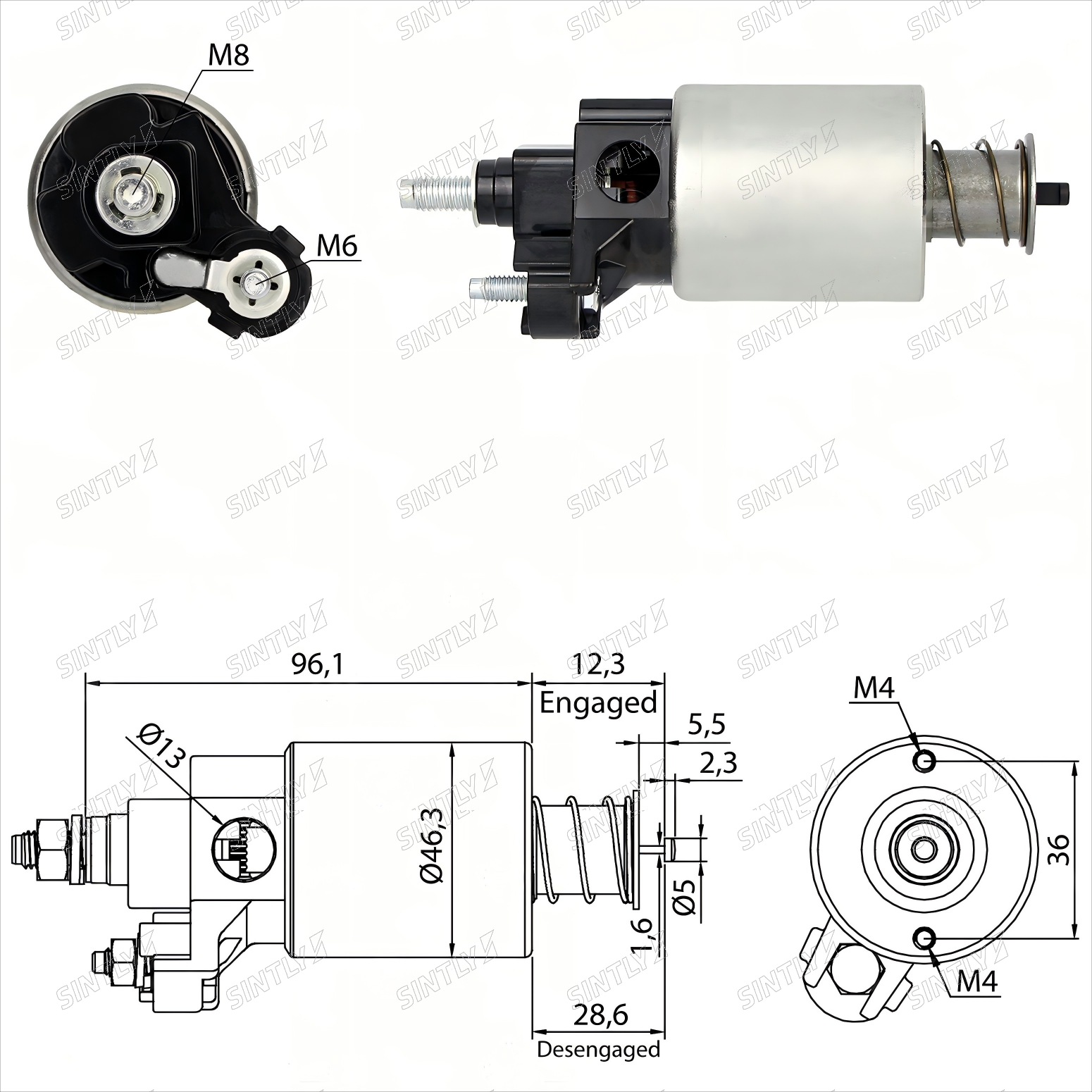 Starter Solenoid XTLSS2-665