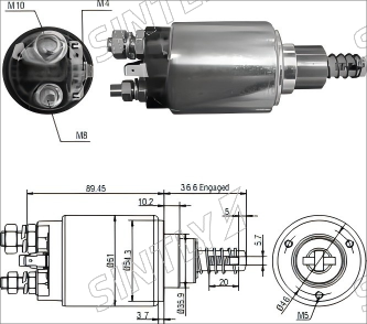 Starter Solenoid XTLSS2-640