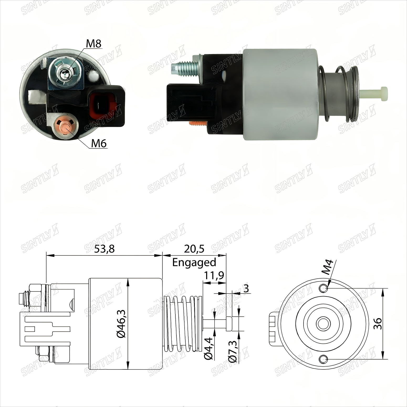 Starter Solenoid XTLSS2-261
