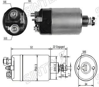 Starter Solenoid XTLSS627