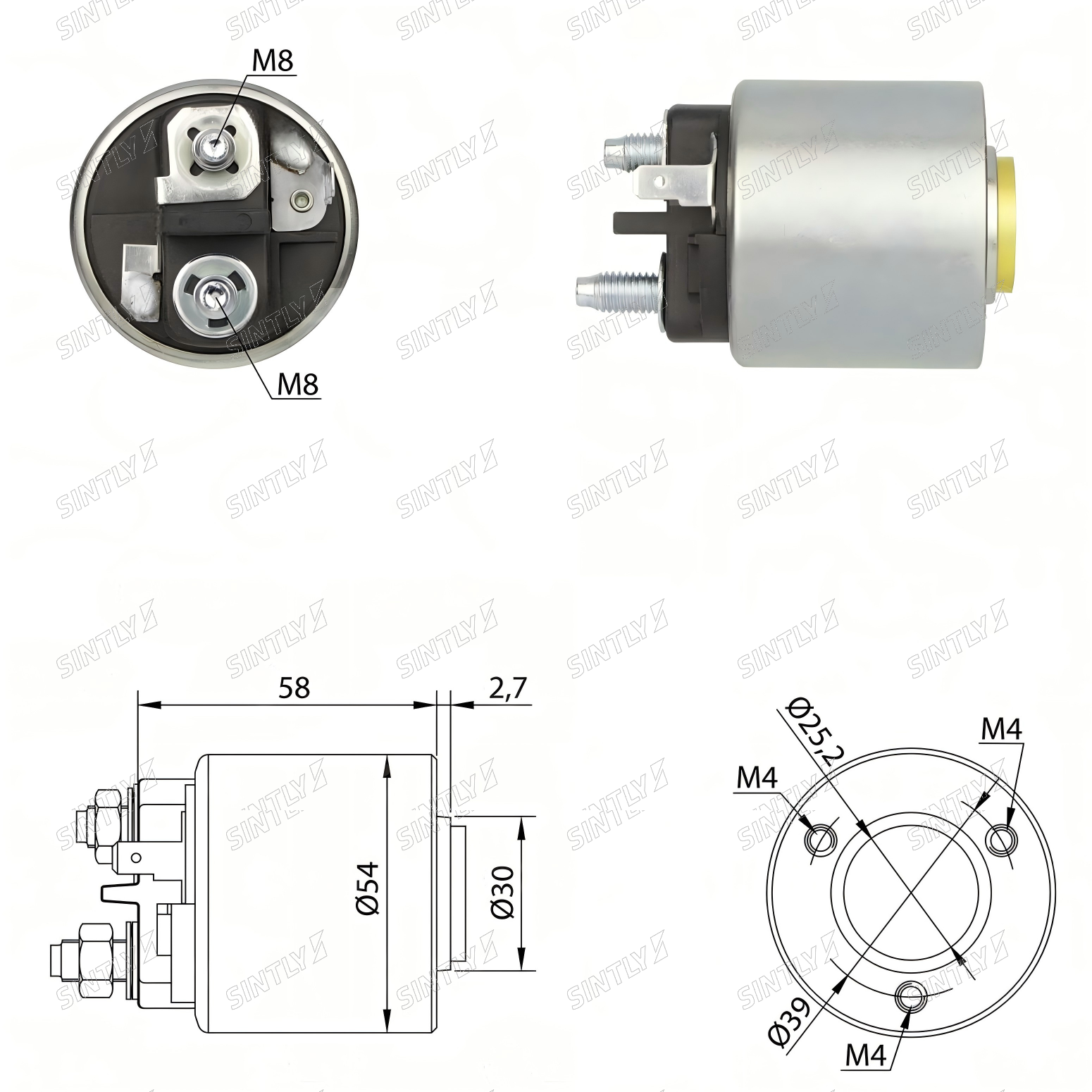 Starter Solenoid XTLSS491
