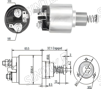 Starter Solenoid XTLSS676