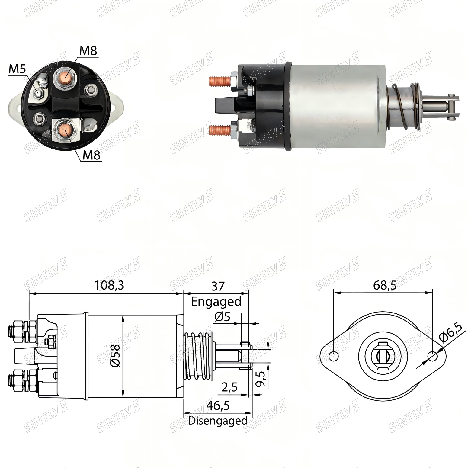 Starter Solenoid XTLSS801