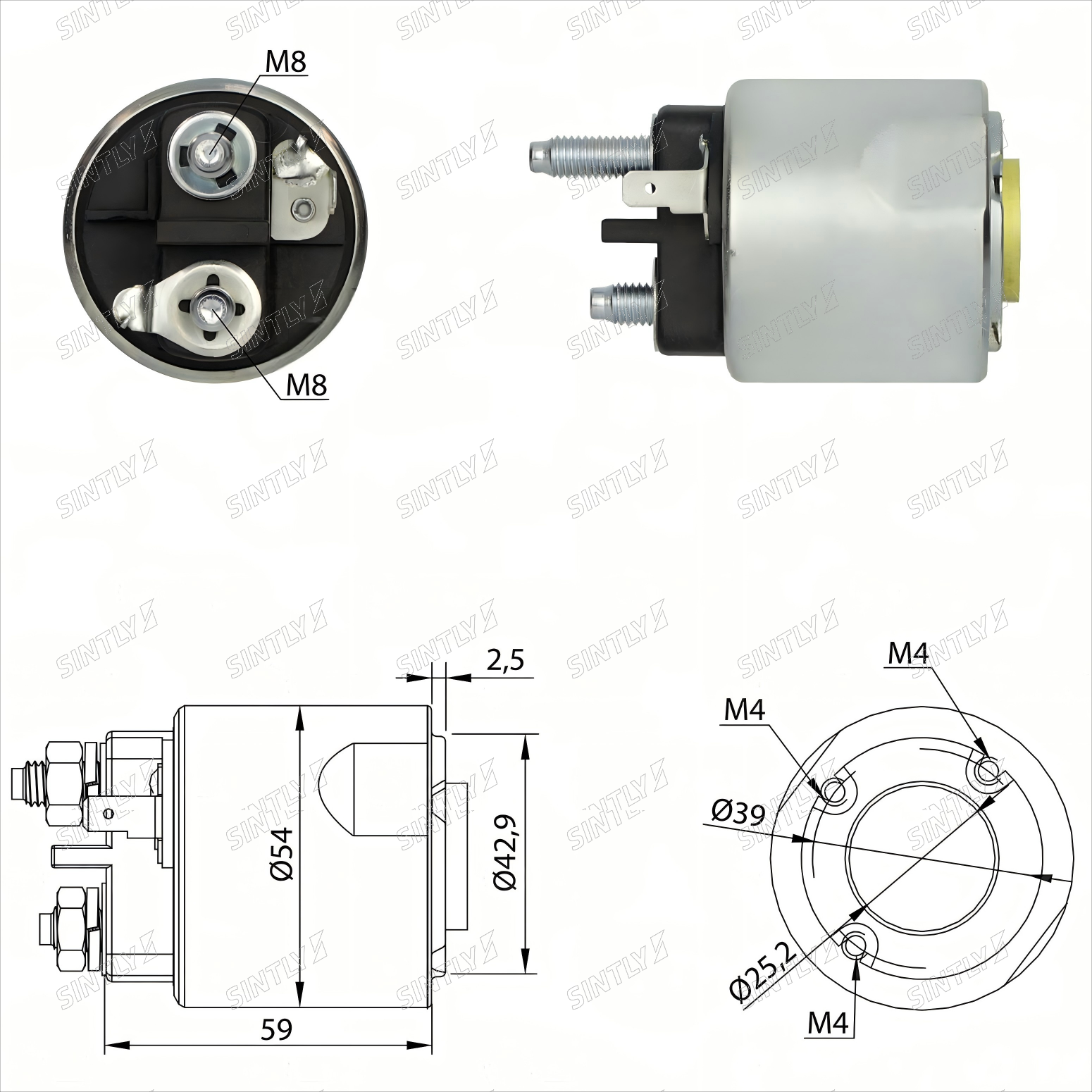 Starter Solenoid XTLSS2-495