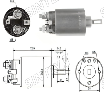 Starter Solenoid XTLSS787