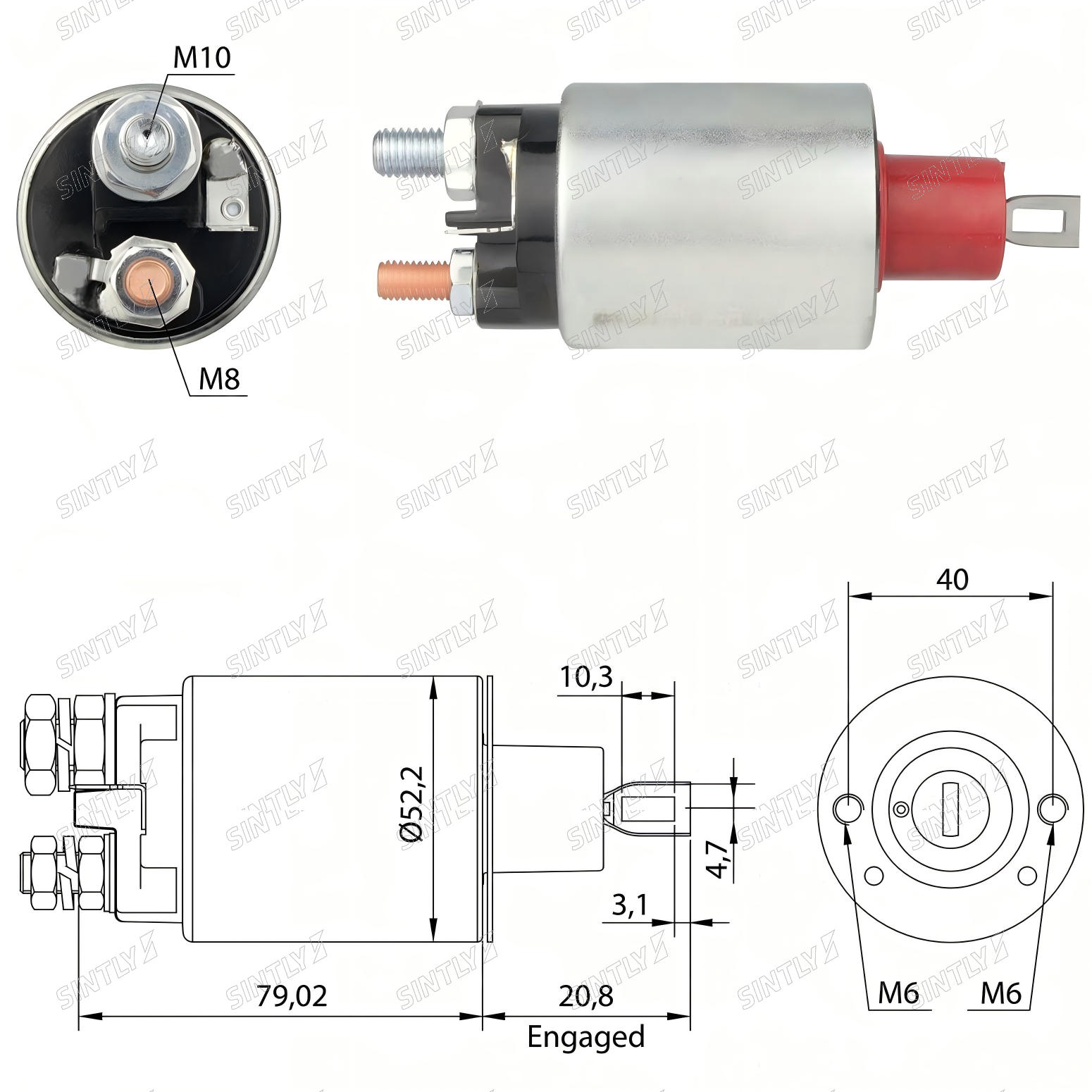 Starter Solenoid XTLSS481