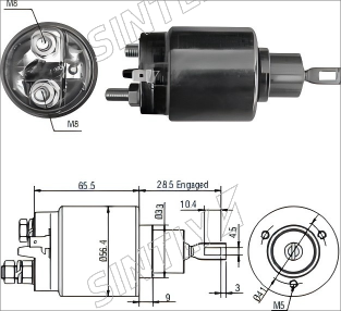 Starter Solenoid XTLSS1-976