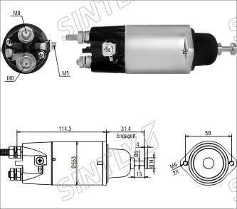 Starter Solenoid XTLSS1-898