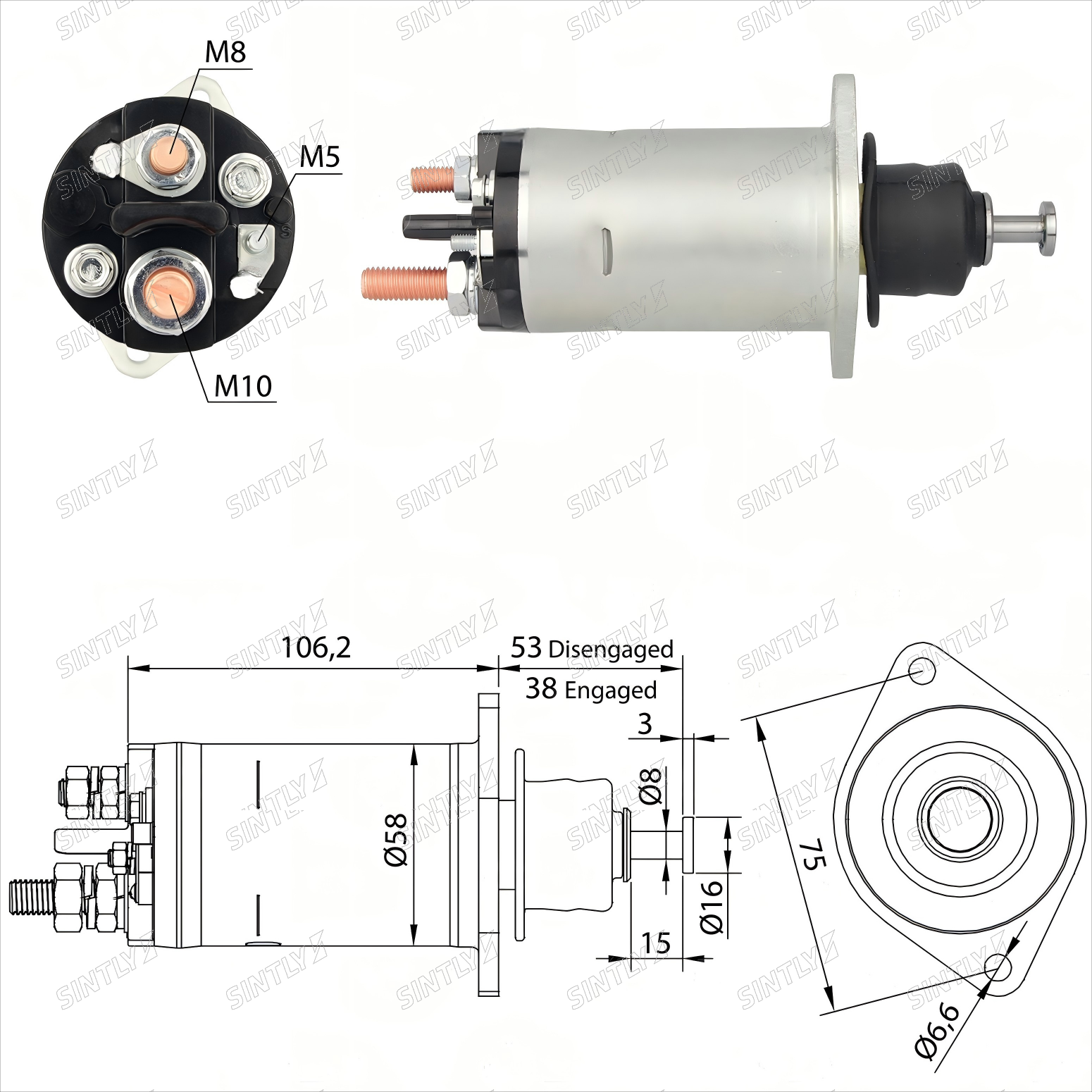 Starter Solenoid XTLSS2-818