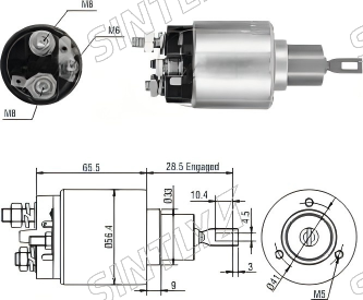 Starter Solenoid XTLSS4-775