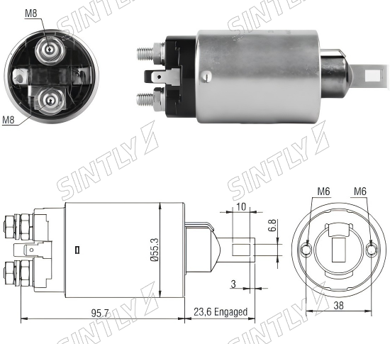 Starter Solenoid XTLSS3-891
