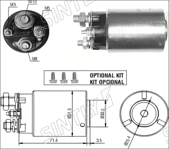 Starter Solenoid XTLSS1-862