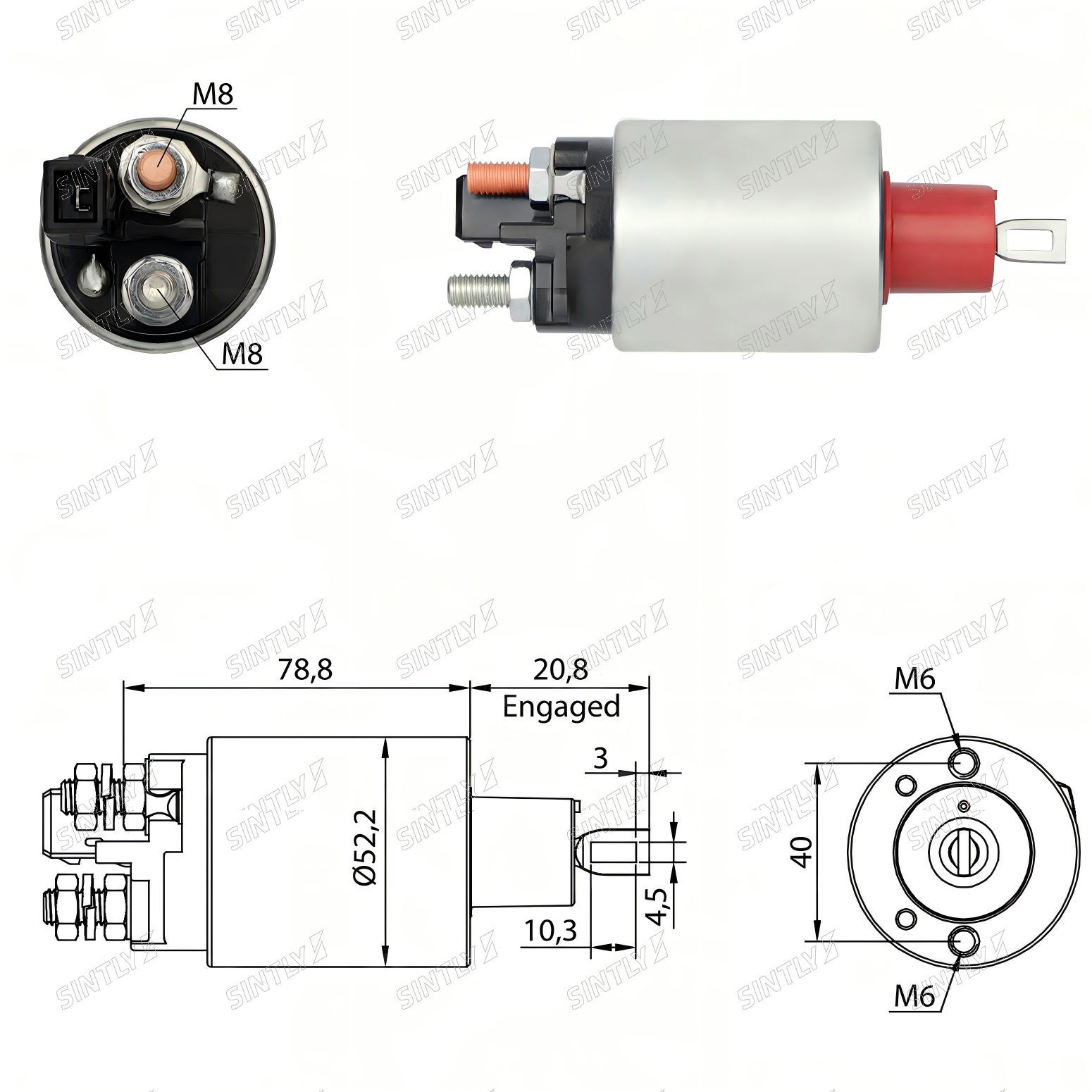 Starter Solenoid XTLSS482