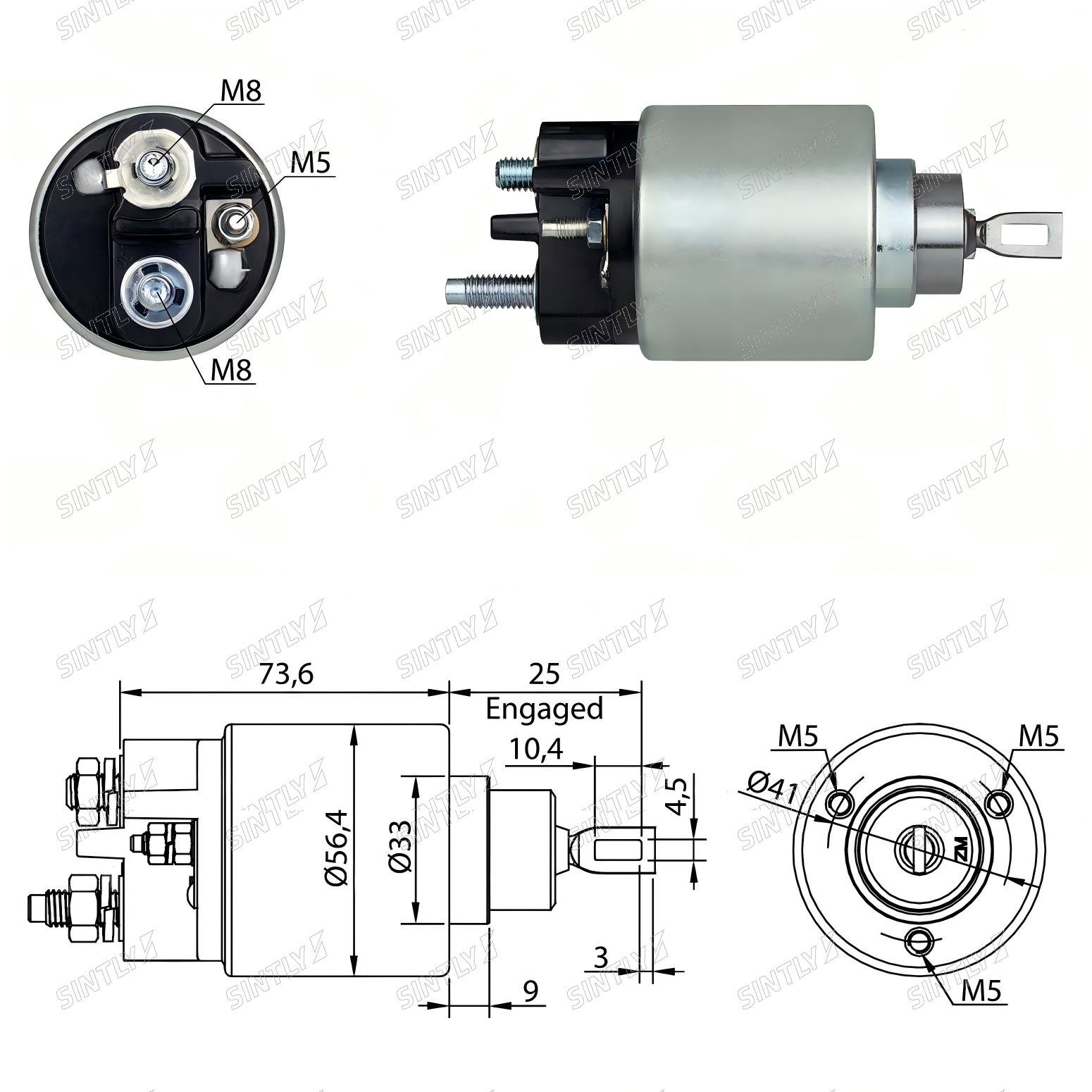 Starter Solenoid XTLSS679
