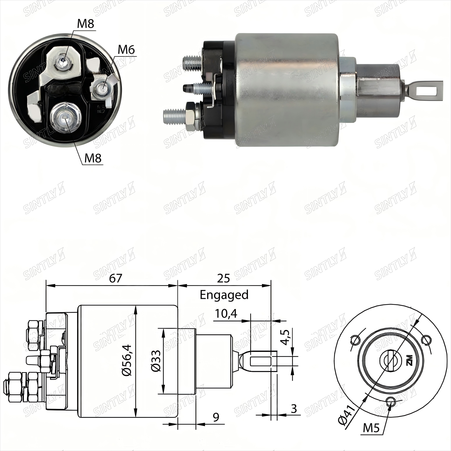Starter Solenoid XTLSS1-974