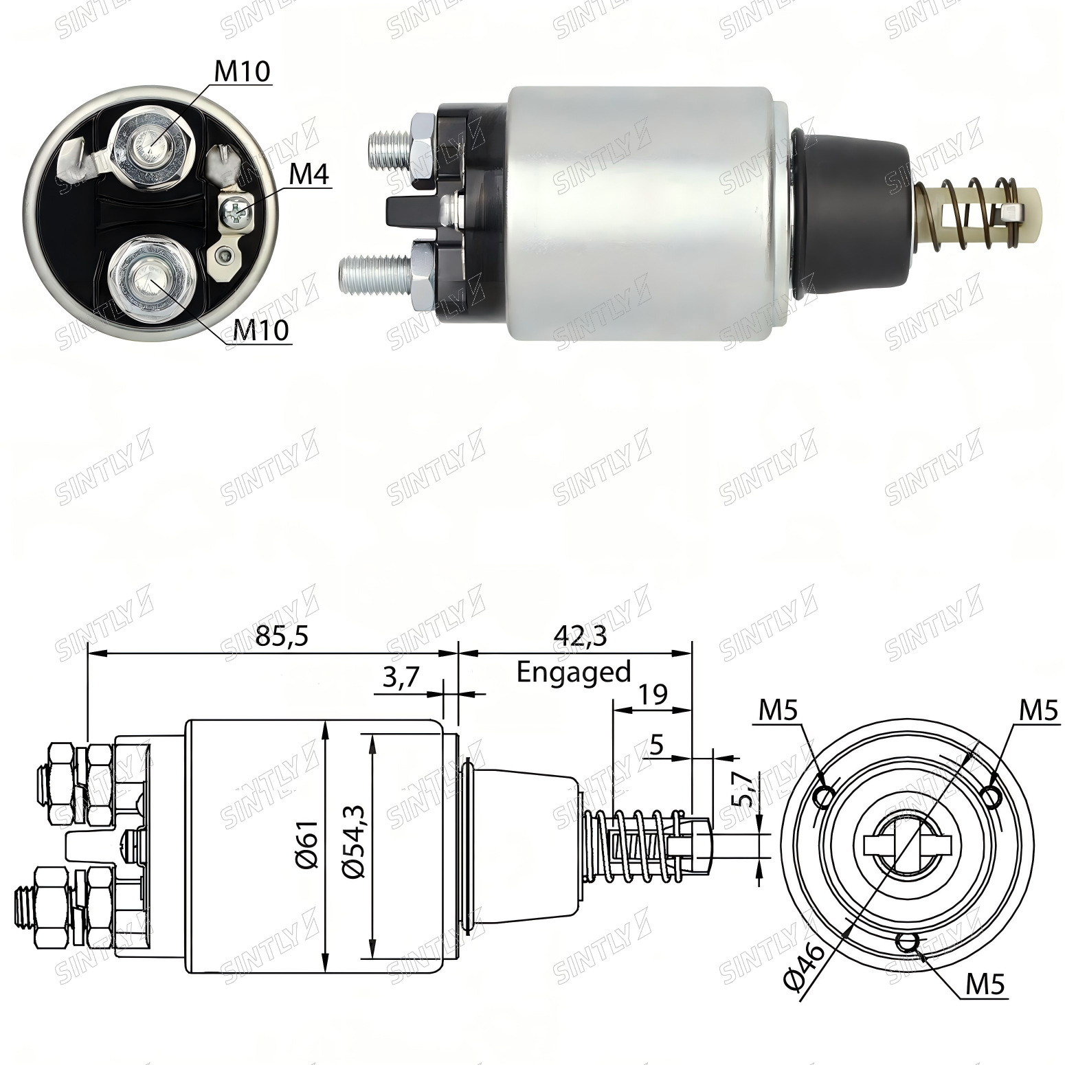 Starter Solenoid XTLSS648