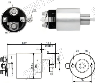 Starter Solenoid XTLSS1-995