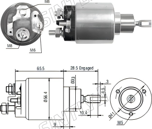 Starter Solenoid XTLSS2-473