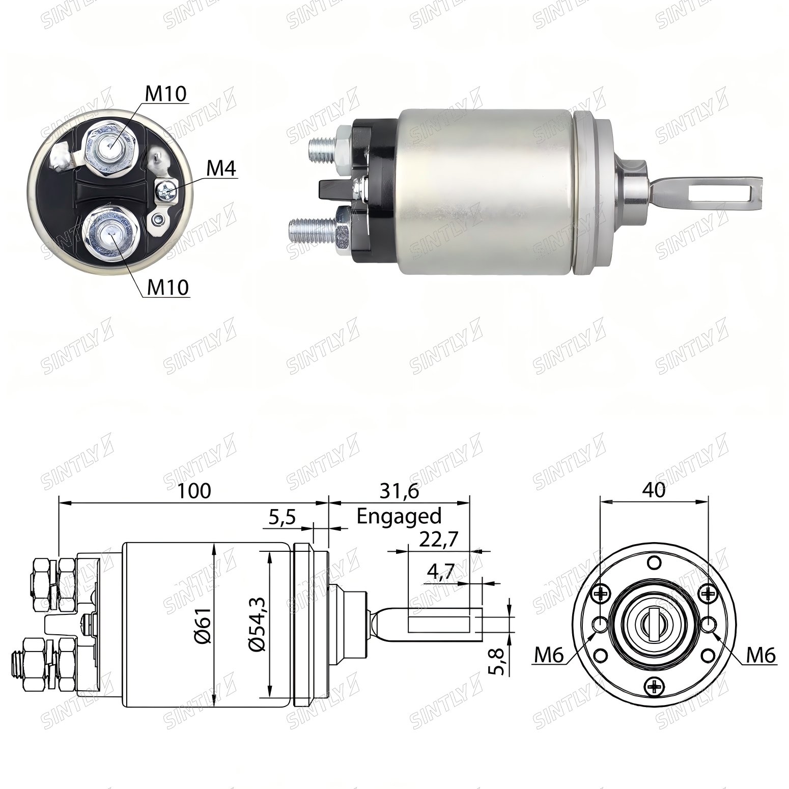 Starter Solenoid XTLSS541