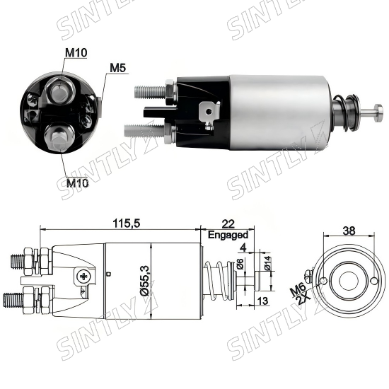 Starter Solenoid XTLSS7-897