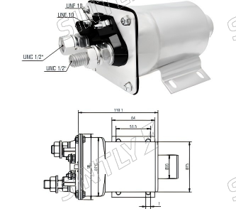 Starter Solenoid XTLSS950