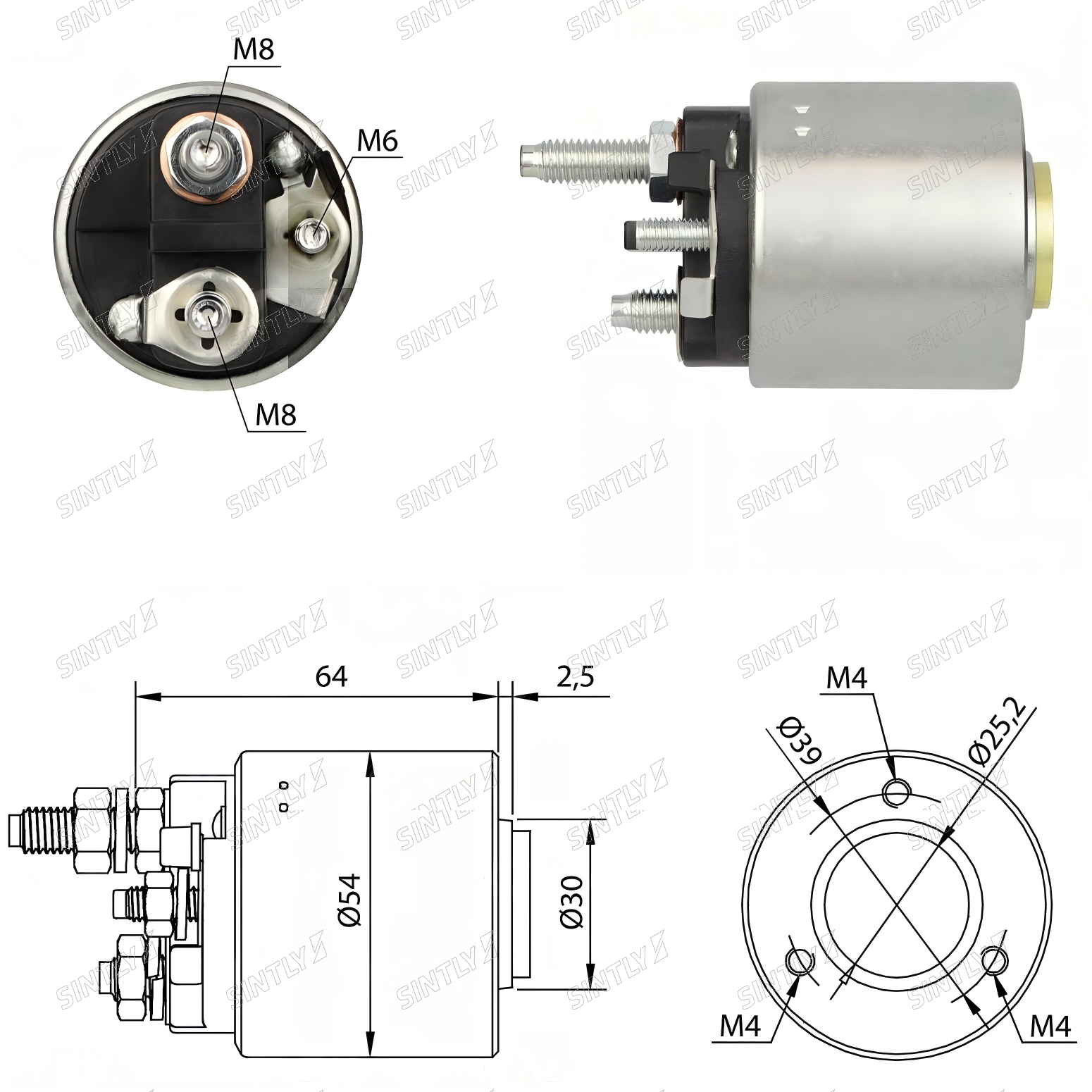 Starter Solenoid XTLSS590