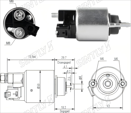 Starter Solenoid XTLSS2-709