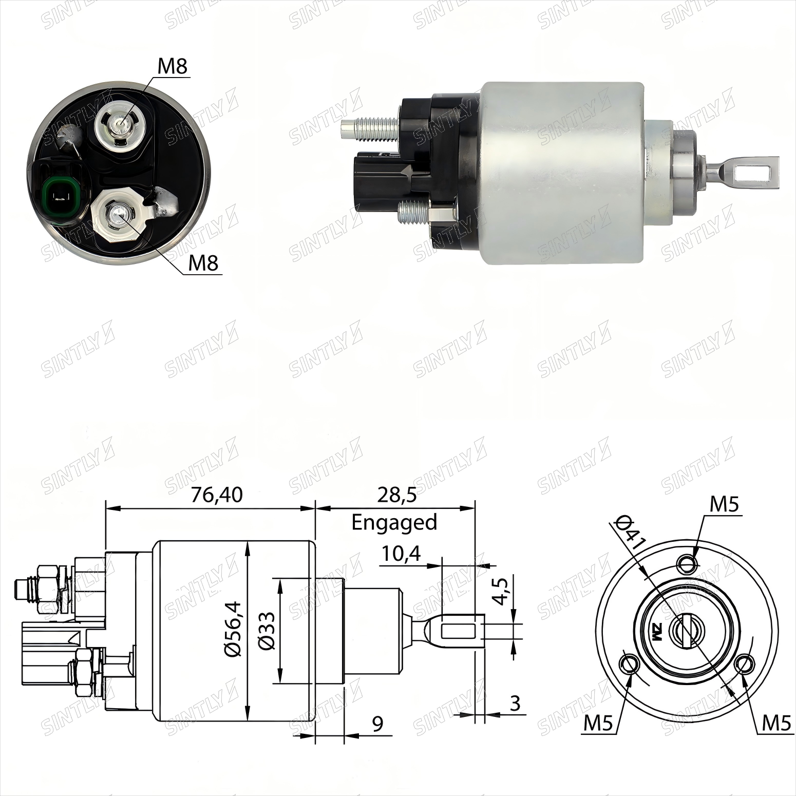 Starter Solenoid XTLSS1-978