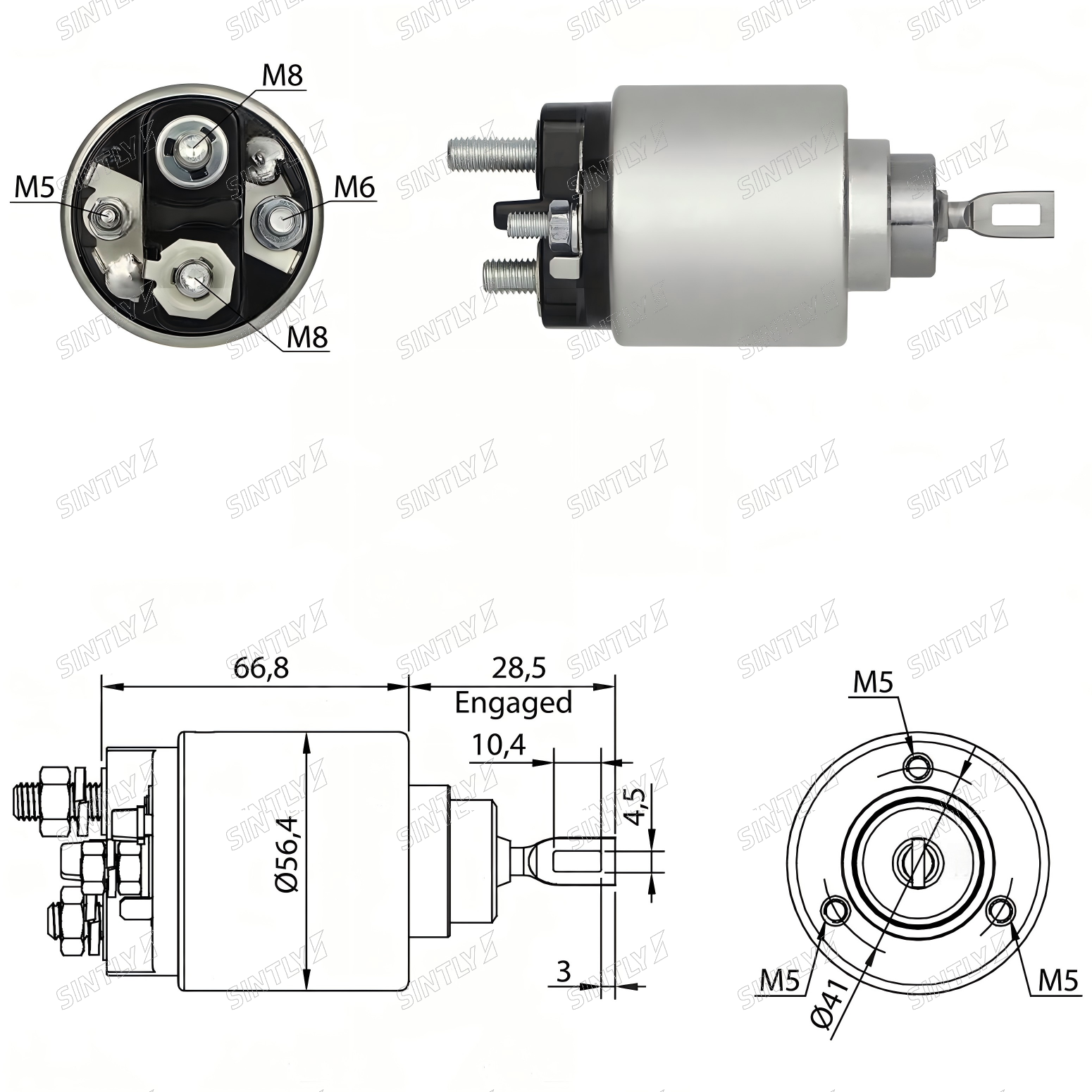Starter Solenoid XTLSS475