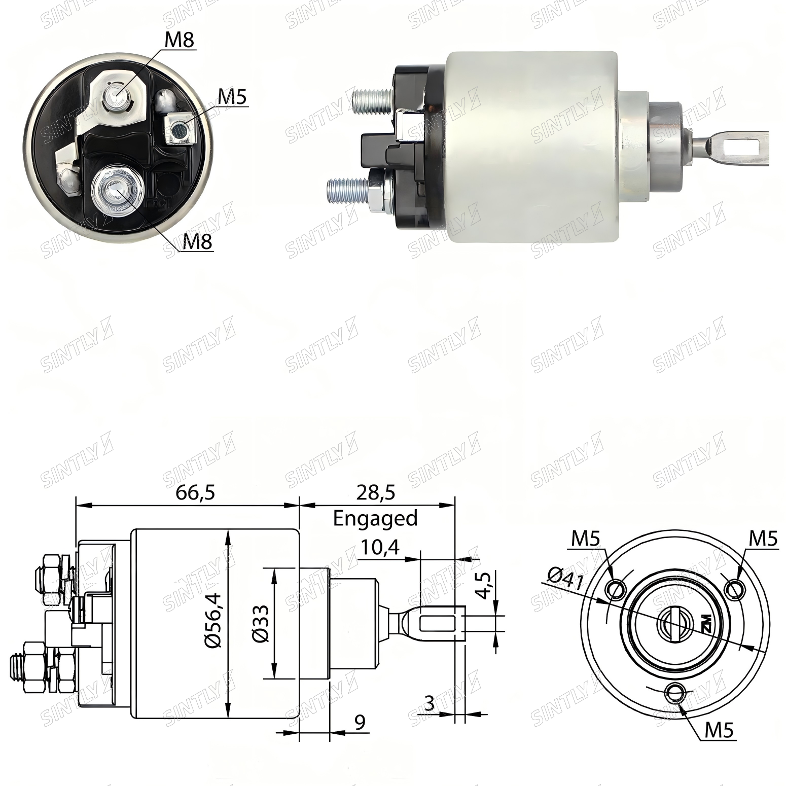 Starter Solenoid XTLSS672