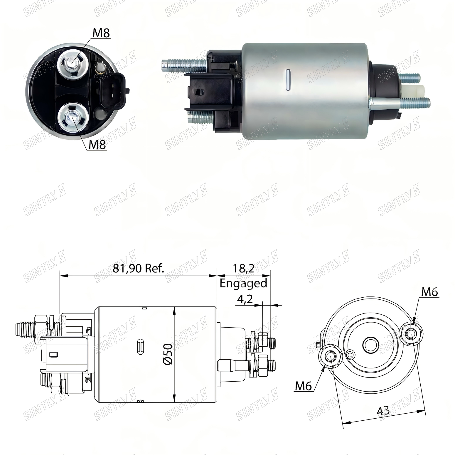 Starter Solenoid XTLSS669