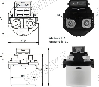 Starter Solenoid XTLSS111