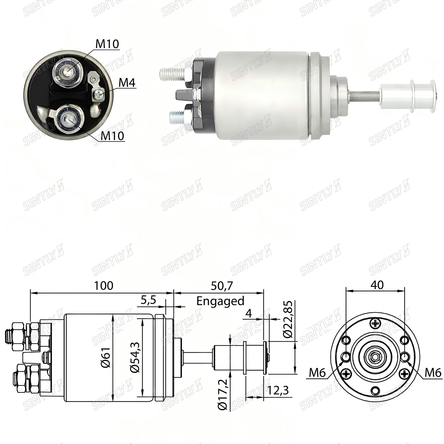 Starter Solenoid XTLSS643