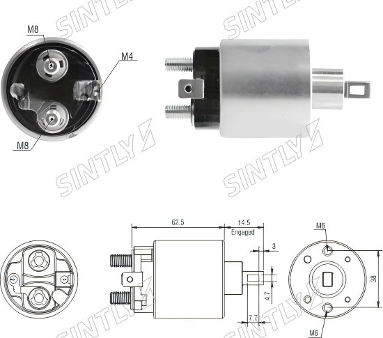 Starter Solenoid XTLSS2-411