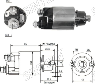 Starter Solenoid XTLSS706