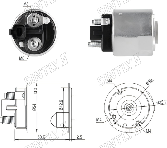 Starter Solenoid XTLSS9-492
