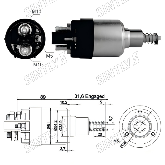 Starter Solenoid XTLSS2-653